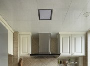 古典温暖的美式110平米三居室厨房装修效果图