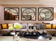 诗情画意的东南亚风格公寓客厅装修效果图