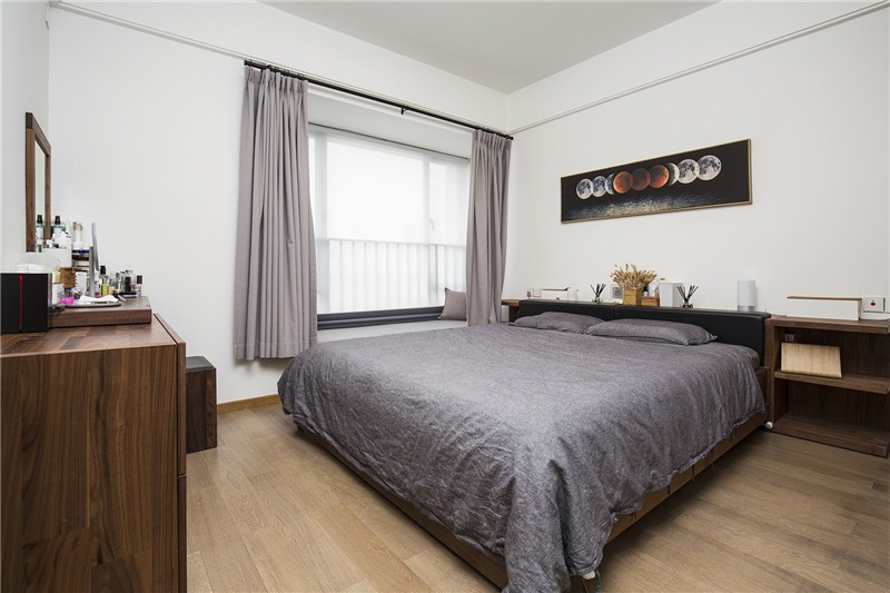 优雅清美的日式风格140平米四居室卧室装修效果图