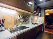 多彩的新古典风格60平米一居室厨房装修效果图