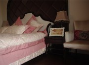沉稳美式新古典风格120平米复式卧室装修效果图