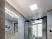朴素自然的日式风格120平米三居室卫生间装修效果图