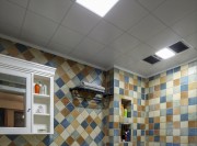 低调简洁美式风格120平米四居室卫生间浴室柜装修效果图