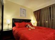 休闲美式新古典风格50平米小户型卧室装修效果图