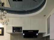 奢华时尚欧式风格70平米一居室厨房橱柜装修效果图