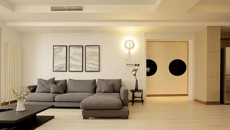 简单沉浸的日式风格80平米二居室装修效果图