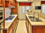 高贵气派欧式风格300平米别墅厨房橱柜装修效果图