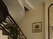 沉稳美式新古典风格120平米复式楼梯装修效果图