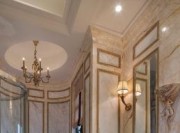 高贵奢华美式风格180平米别墅卫生间浴室柜装修效果图