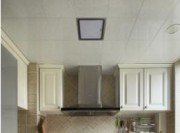 温暖简洁美式风格90平米二居室厨房橱柜装修效果图