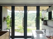 静谧自然日式风格200平米别墅厨房橱柜装修效果图