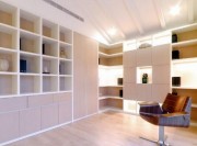 多元混合日式风格150平米别墅客厅壁橱装修效果图