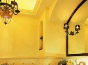 褐色雅致的东南亚风格160平米别墅卫生间装修效果图