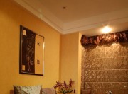 色彩靓丽的东南亚风格80平米二居室卧室装修效果图