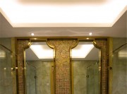 浪漫金色东南亚风格90平米三居室卫生间装修效果图