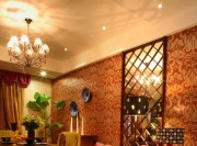 色彩靓丽的东南亚风格80平米二居室客厅装修效果图