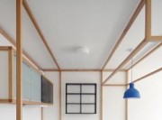 干净清爽日式风格50平米小户型厨房橱柜装修效果图
