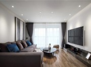 质朴精致的北欧风格二居室客厅装修效果图