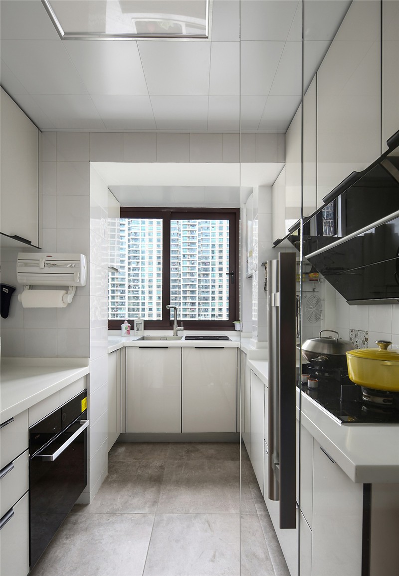 质朴精致的北欧风格二居室厨房装修效果图