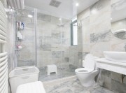 唯美清新新古典风格120平米三居室卫生间浴室柜装修效果图