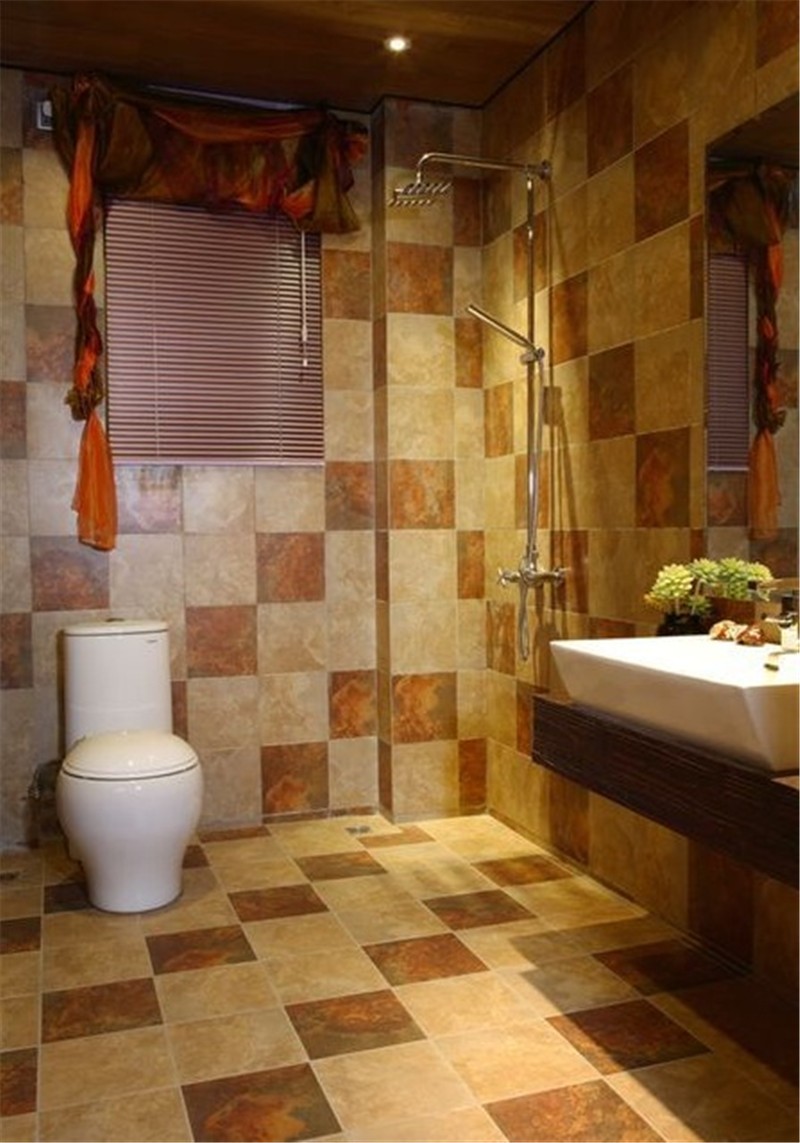 豪华的的东南亚风格四居室卫生间装修效果图