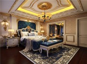 豪华富丽的欧式别墅卧室吊顶装修效果图