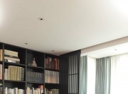 新中式风格简装70平米一居室书房壁橱装修效果图
