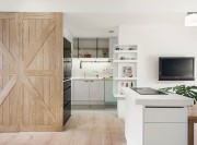 简洁的北欧风格公寓厨房装修效果图