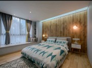 宁静的北欧风格公寓卧室装修效果图