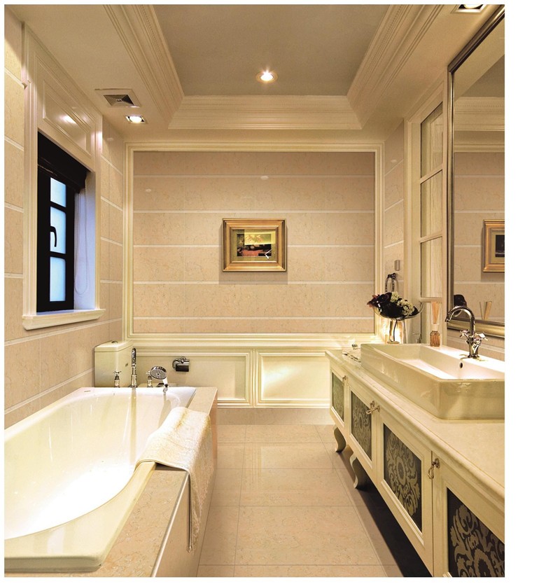 豪华温馨的欧式风格四居室卫生间装修效果图