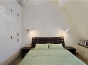 温馨的北欧风格复式卧室装修效果图