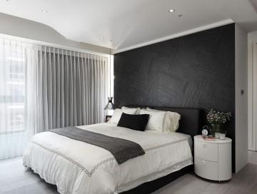 清爽简洁现代简约风格100平米三居室装修效果图