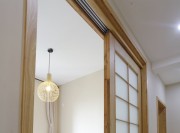 和风日式现代简约风格60平米二居室卧室吊顶装修效果图