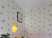 简森欧式风格60平米二居室儿童房背景墙装修效果图