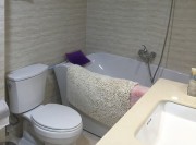 优雅温馨欧式风格70平米公寓卫生间浴室柜装修效果图