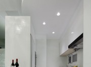 纯白浪漫欧式风格60平米小户型厨房橱柜装修效果图