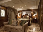 古典奢华欧式风格120平米复式loft卧室背景墙装修效果图
